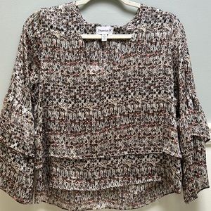 XS Veronica M V-neck blouse